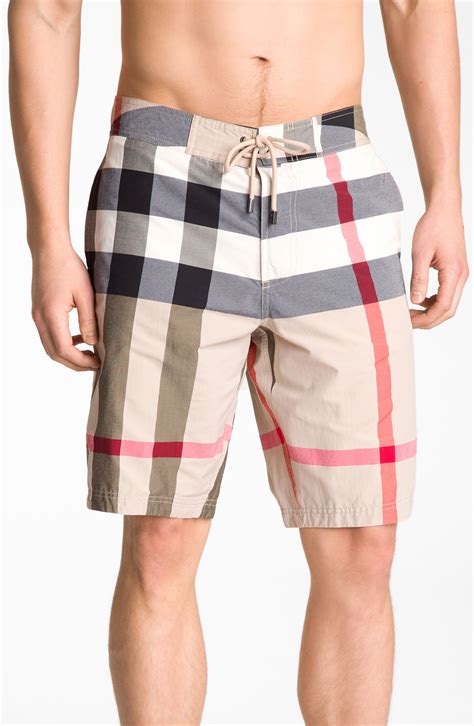 mens burberry shorts sale|Burberry board shorts 20 inches.